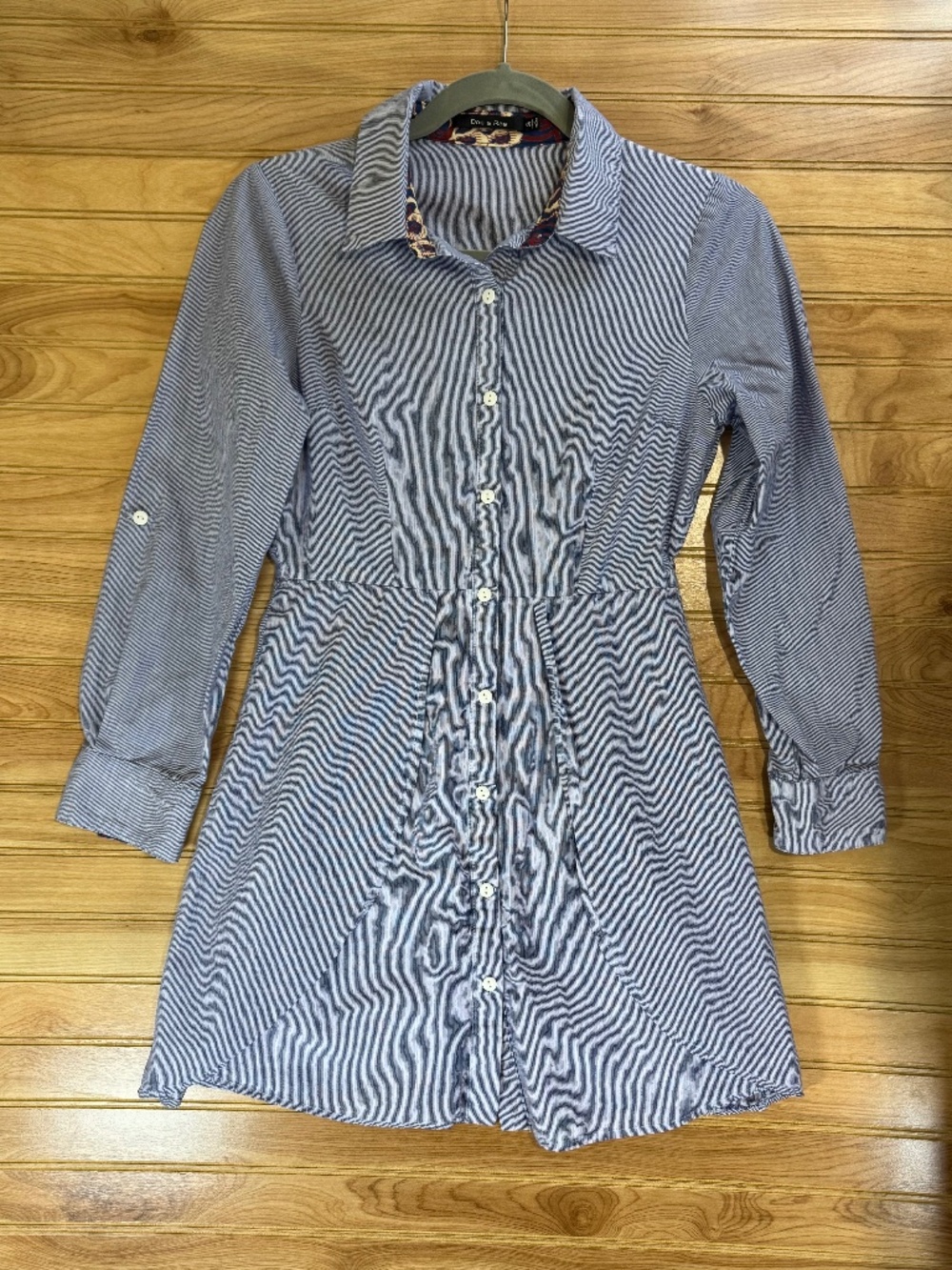 Doe & Rae Striped Dress - Small